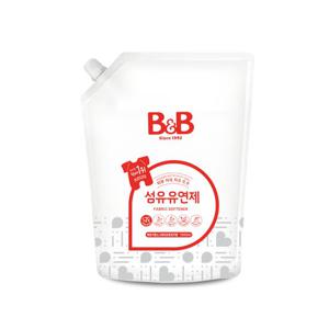 비앤비 유아 섬유유연제 베르가못향 1500ml 리필형