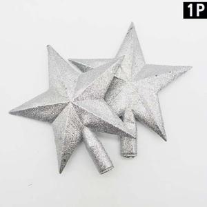 크리스마스장식 트리장식 별장식 큰별장식 -은색