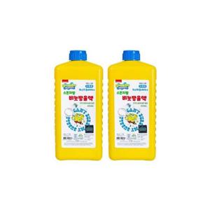 월성산업 월성 스폰지밥 비눗방울 850ML 리필액 일반용 버블건
