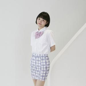 [교복몰]교복몰 퍼플 체크 스커트 교복 학생복 교복치마