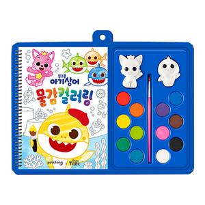 핑크퐁 아기상어 물감컬러링