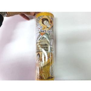 원형 롱 저금통 동전저금통 원형저금통 캔저금통