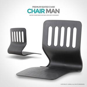 MAGICCLEAN 체어맨 허리보호 좌식의자 블랙