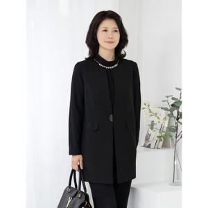 [모슬린]엄마옷 라운드 정장 롱 조끼 515FGH502 마담/중년여성/