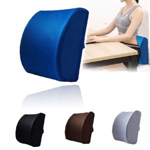 메모리폼 허리쿠션 의자등받이 자동차 받침 수험생 허리받침대 운전석쿠션 사무실쿠션 차량용쿠션