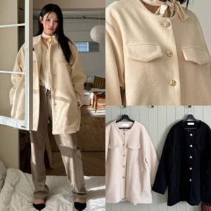 나야홍 / 위쉬몰 LT 페어리레이디하프코트(T482H512) 빅사이즈