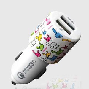 차량용 핸드폰 충전기 2구 USB 고속 스마트폰 충전기