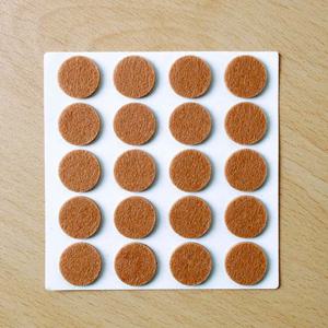 바닥보호패드 부직포 원형1.5cm소음방지 의자패드