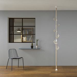 왕자 G폴 애리조나오크_우드파스텔베이지_767-2_폴행거/옷걸이