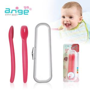 앙쥬 온도감지 이유식스푼(케이스포함) / 유아 아기