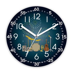 하루아홈 ED1010 축제 30cm 교육용 아이 시계공부 무소음 벽시계
