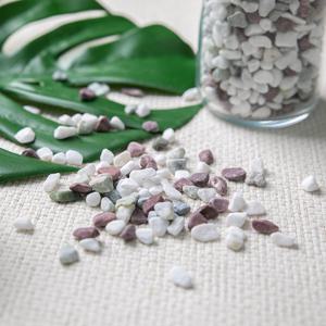 오색자갈 베란다 인테리어 3kg 3사이즈 3컬러 조경 장식 조약돌 바닥재 정원