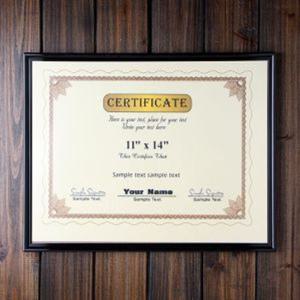 증명서 사진액자(11x14) / 라이센스 졸업장 상장액자