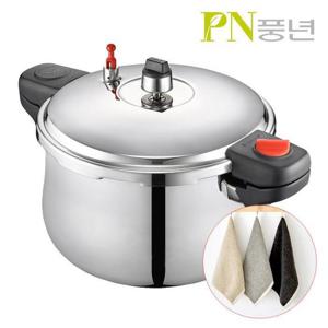 [패킹+고급 핸드타월 사은품 증정] 풍년압력밥솥 하이커머스 S 15인용 / 통3중 스테인레스