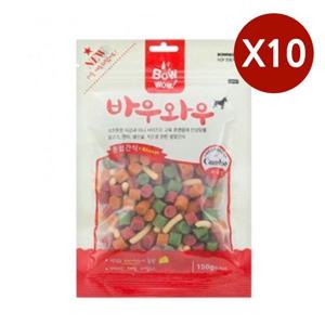 강아지 훈련 간식 혼합 150G 10P 노즈워크