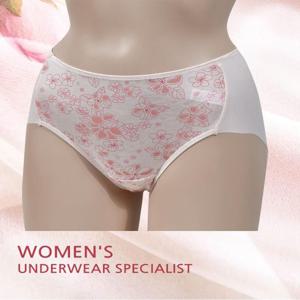 플라워 인견 노라인 맥시팬티 여자속옷팬티 편한팬티