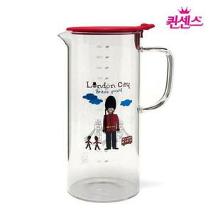 퀸센스 유리물병 내열유리물병 런던시티 1.2L(1.3L