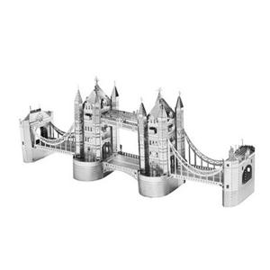 3D 입체 메탈 퍼즐 미니 런던 타워 브리지 실버
