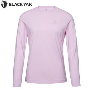 [블랙야크] 블랙야크 여성 여름 아웃도어 등산 긴팔티셔츠 아이스 라운드 베이스레이어2 1BYETMV502AP 3BYETMV502