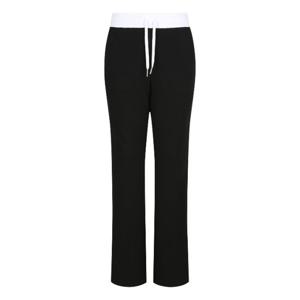 M 핑골프 NQC 121E1PF185_BK 여성 배색 부츠컷 트레이닝 팬츠