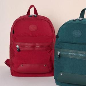 [패션] 엄마가병 중년여성 캐주얼백팩 가벼운 천가방 레드