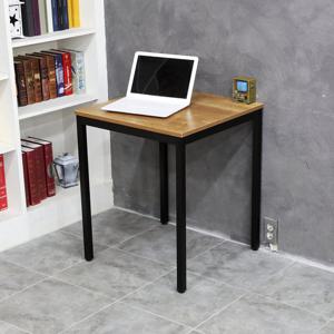 더조아 모던테이블 600 우드슬랩 책상 식탁 다용도테이블