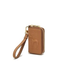 [헤지스ACC]HIHO3E255W2 브라운 퍼피배색 소가죽 키홀더