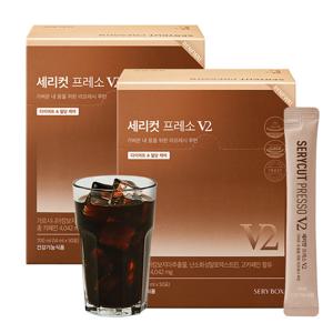 세리컷 프레소 액상 다이어트 커피 V2 100포 체지방 감소 식후 혈당상승 억제 기능성