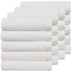 [다주타올]20장 호텔수건 40수 코마사 200g 플렉스 화이트 백색 흰 두꺼운 무형광 순면 수건 타올