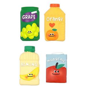 장난감 과일쥬스 애견훈련 랜덤1개 라텍스 뉴 토이