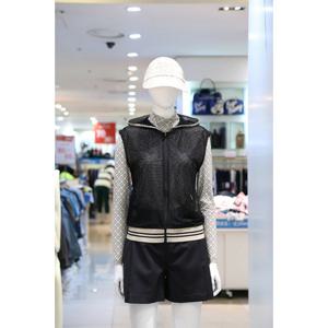 [벤제프][벤제프] BR2MWTV815 BLAC_K 여성 전판 펀칭 풀집업 베