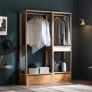 장인가구 세이 원목 드레스룸 1400 옷장 서랍형