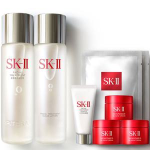 [에스케이투] (4딜_G) SK-II sk2 에스케이투 피테라에센스230ml + 클리어로션230ml 세트