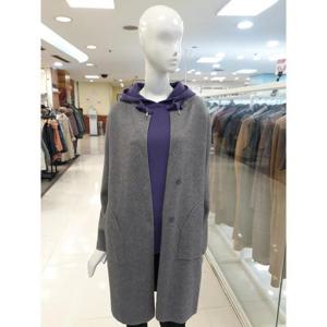 아르테 세이브존07 칼라넥 니트 롱 가디건 DFMDBKC100