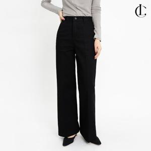 엘케이트 여성 면바지 와이드 하이웨스트 팬츠 LPAP060