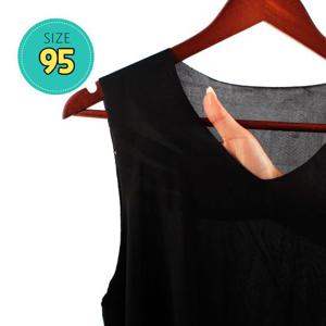 V넥 심리스나시 남성용 나시티 무봉제 남성 블랙95