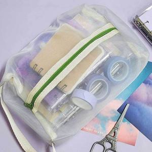 메쉬 핸들 파우치 L 가방이너백 수납 백인백 소형