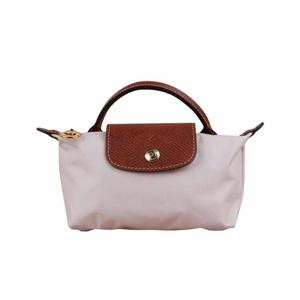 W 롱샴 르 플리아쥬 탑핸들 미니 파우치 페이퍼 34175089P71