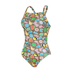 아레나  스티커북 원피스 드롭백(A5BL1LO02BRW)