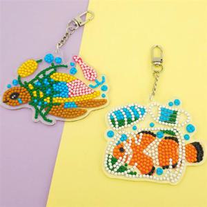 반짝반짝 보석십자수 아크릴 가방고리 만들기 - 환경 옵션