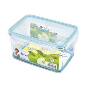 이지필림 트라이탄 밀폐용기 직사각 4-2호 1.6L 밀폐용기 보관용기 찬통 보관통