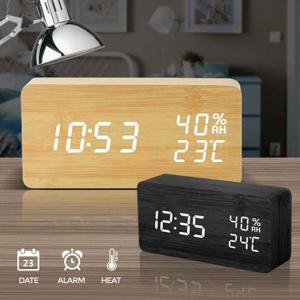 탁상시계 LED 무소음 알람 탁상용 전자 탁자 디지털