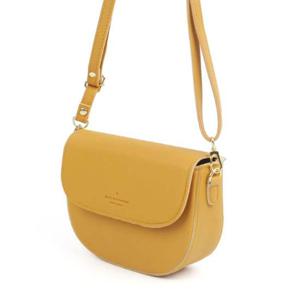 여자 미니 핸드백 반달 숄더백 가방 크로스 옐로우