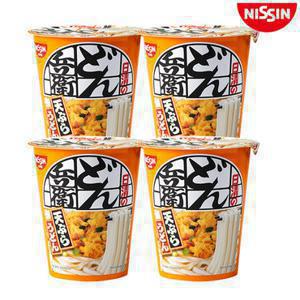 NISSIN 닛신 돈베이 템푸라 우동 83g x 4개입