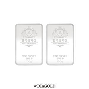 디아골드 포나인 실버바 100g+100g