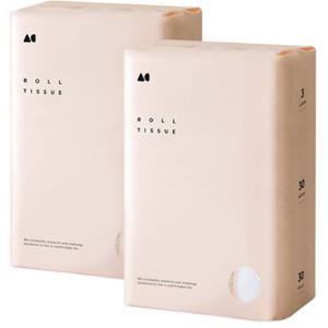 올챌린지 100%천연펄프 3겹 화장지 두루마리휴지 30m 30롤 2팩