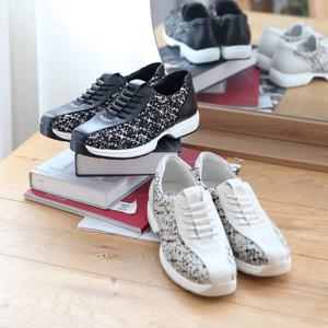 [쉬즈마담]A42340 라이팅 히든밴딩 가죽운동화 엄마옷 선물