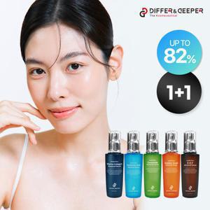 디퍼앤디퍼 [1+ 1/체험특가]더블이펙트 어드벤스드 고농축 세럼 50ml 택2개 (수분/탄력/세라마이드/골든스네일/EGF 택) (정가 40,000원)