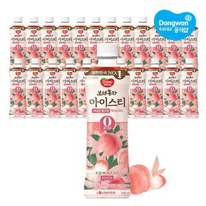 [동원] 보성홍차 아이스티 제로 복숭아 500ml x24개