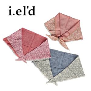 [아이엘드(손수건)]안개꽃패턴 손수건스카프 IBA9008